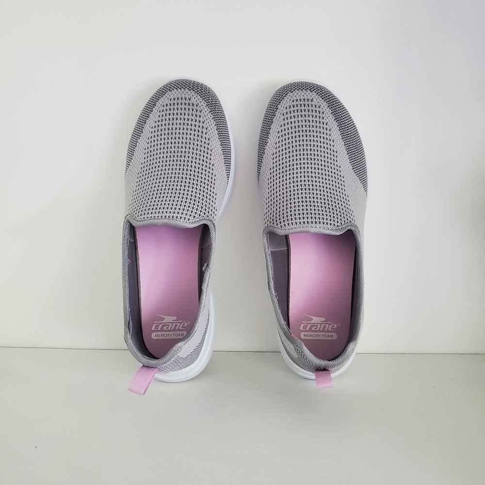 Crane Memory Foam Athletic Walking Shoes - Picture 5 of 6